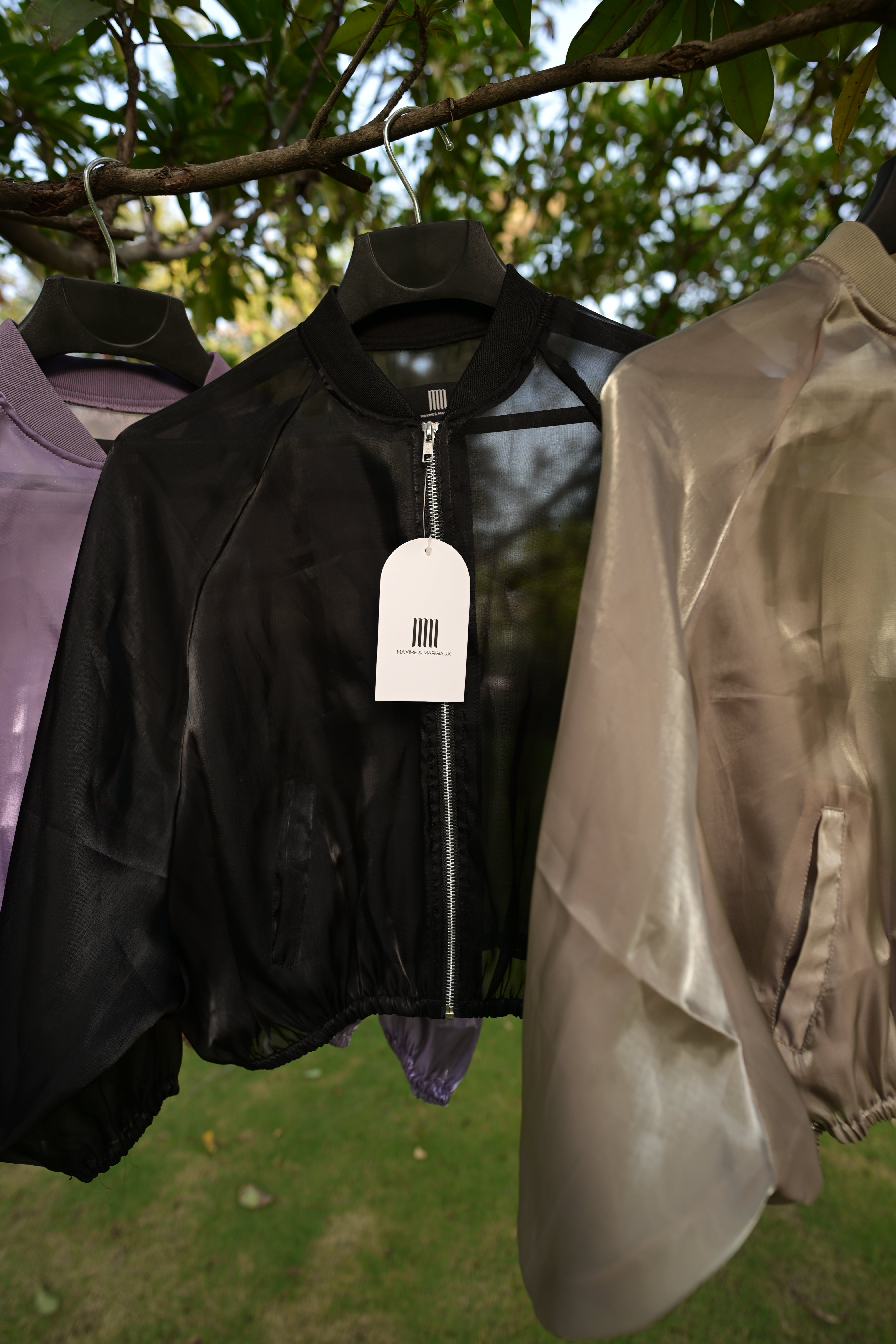 The Halo Edition – Lustre Sheer Bomber