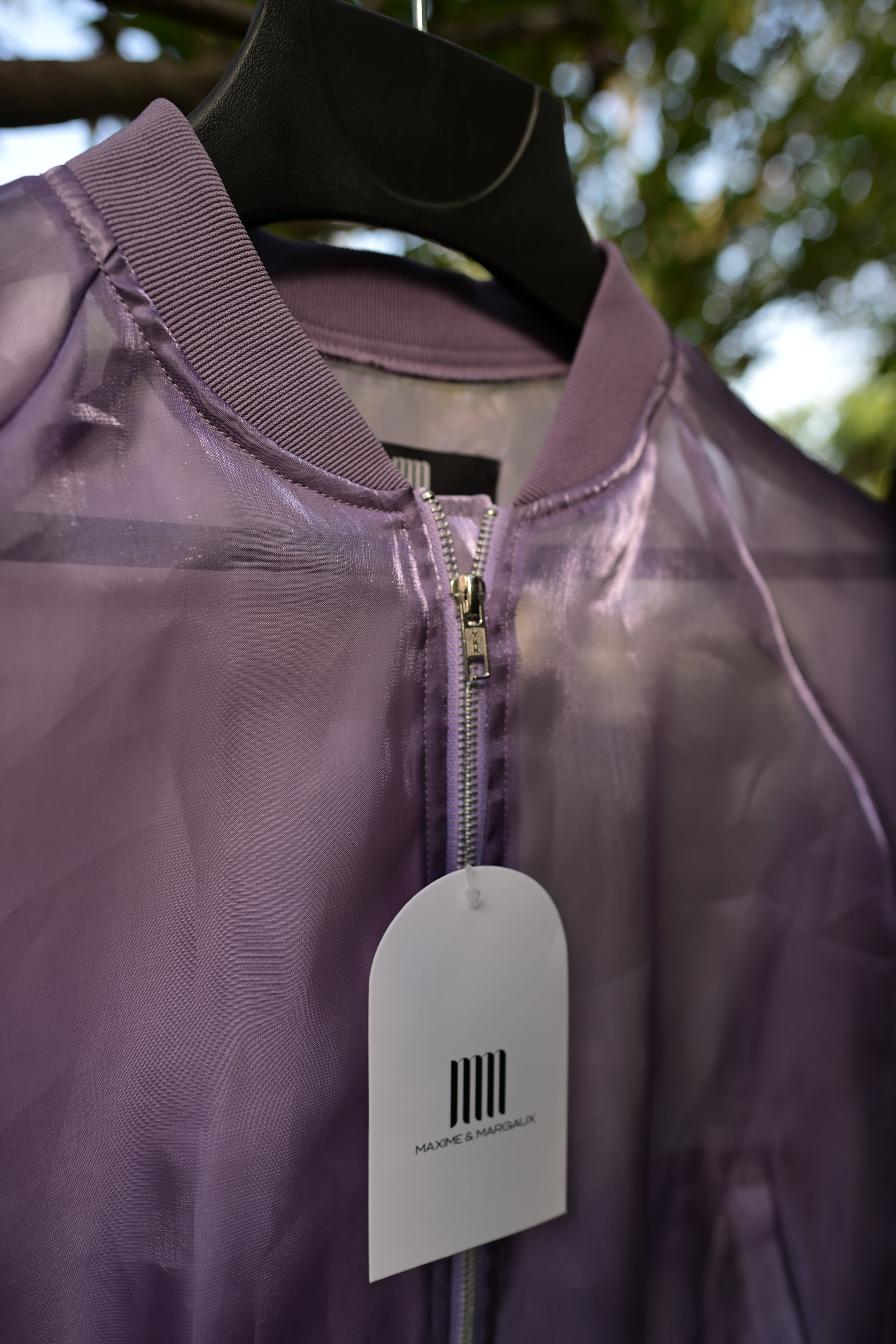 The Halo Edition – Lustre Sheer Bomber