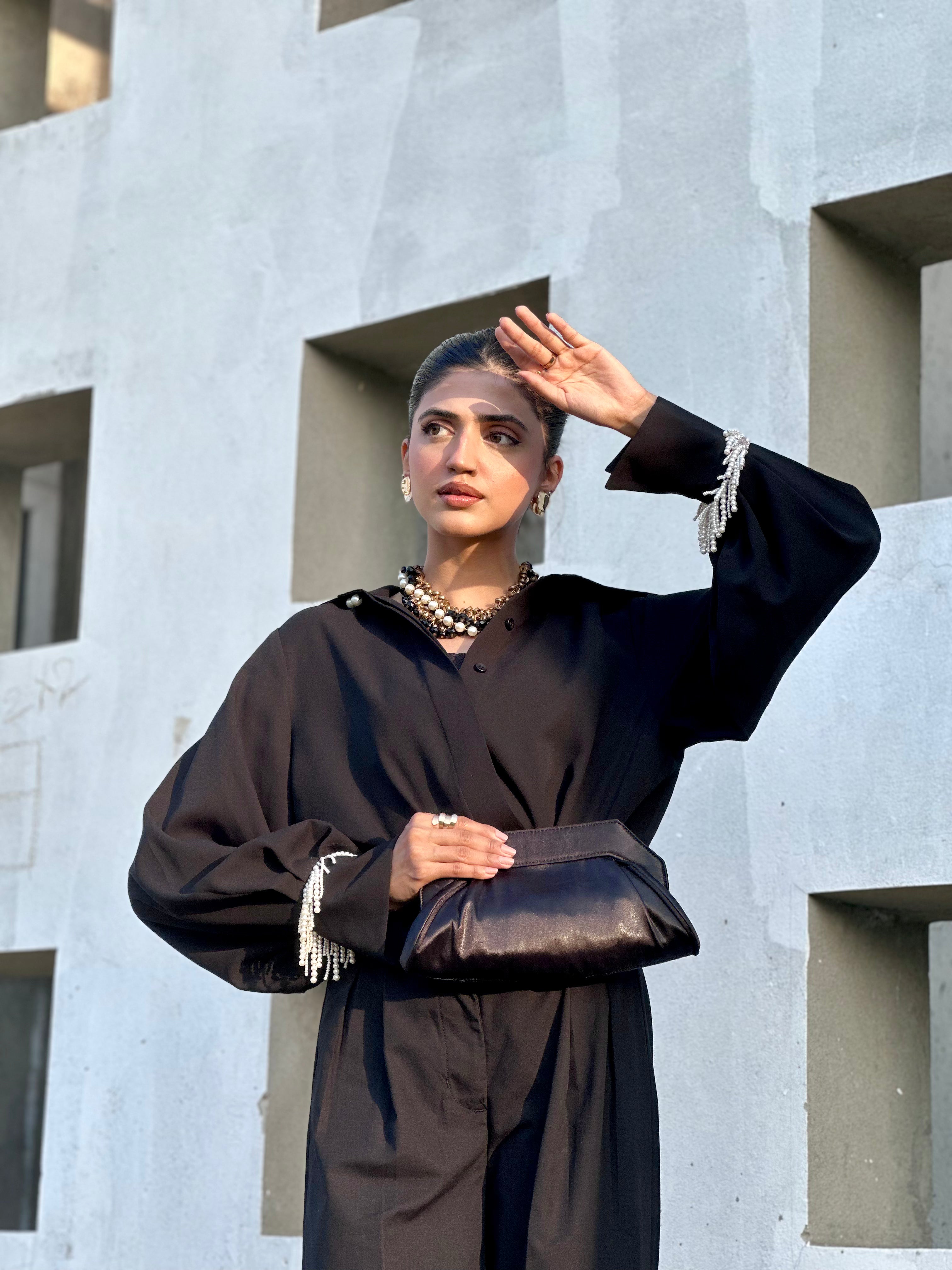 The Margot Shirt – Pearl Button Down